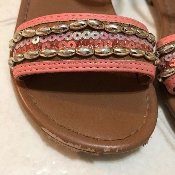 🌺 SMART FIT Sequin Beaded Gladiator Sandals - Picture 3 of 6